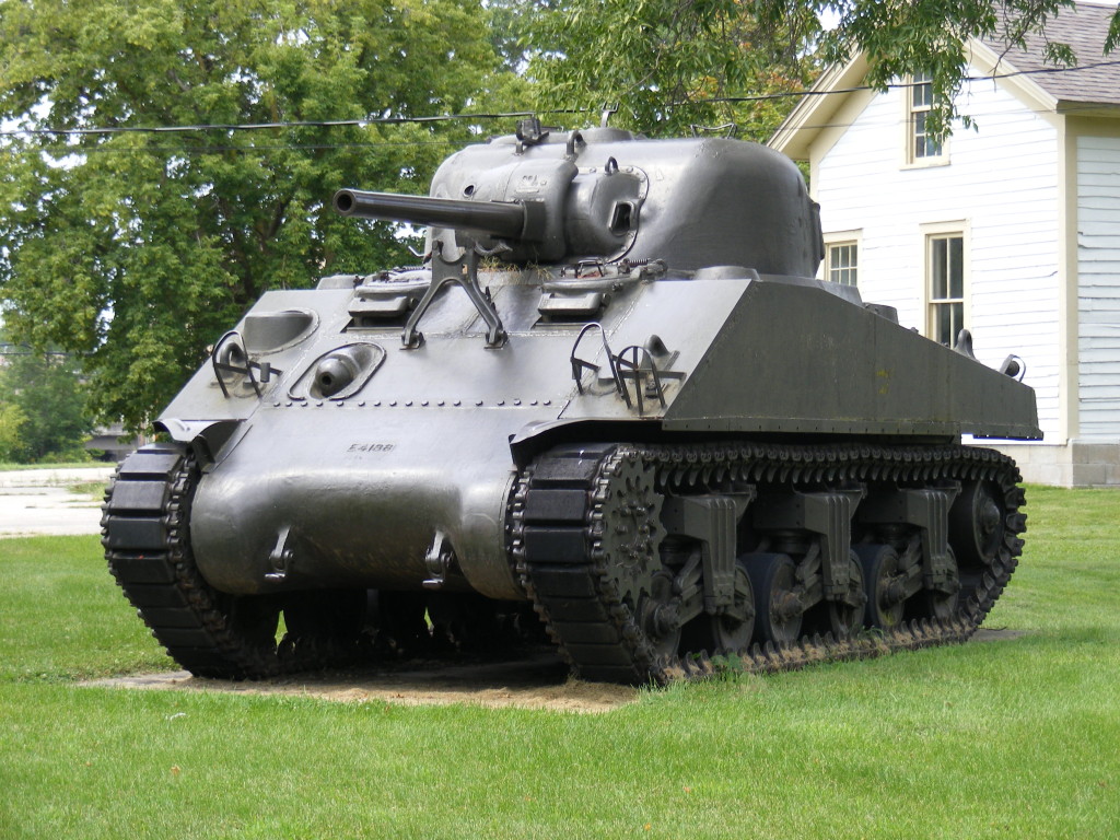 M4 Sherman Tank – Military History of the Upper Great Lakes
